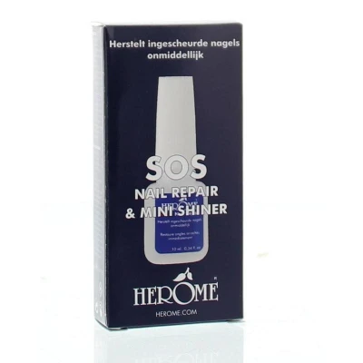 Abbildung von Herome SOS Nagelkleber (SOS Nail Repair) Reparatur Für Eingerissene Nägel 10ml.