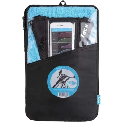 Abbildung von Tacx Unisex Adult Set (T2935) für Smartphone (Schweiß und Abdeckung), Schwarz, Einheitsgröße