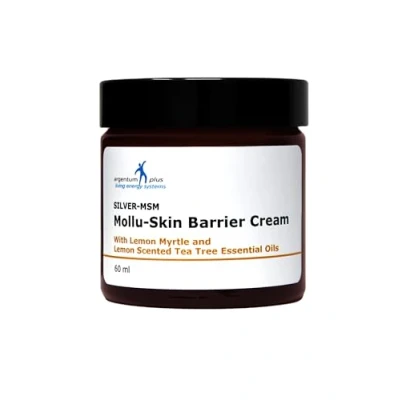 Abbildung von argentum plus Silber MSM Mollu Haut Barriere Creme mit Zitronenmyrte 60 ml