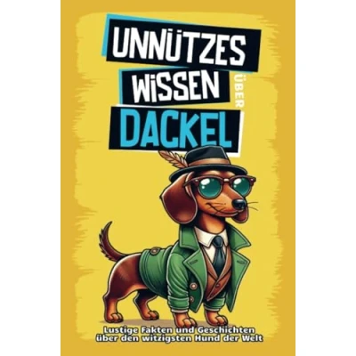 Abbildung von Unnützes wissen über Dackel: Für alle Dackel Fans und die, die es noch werden wollen! Skurrile Fakten, witzige Geschichten alles, was du den charmanten Wursthund m
