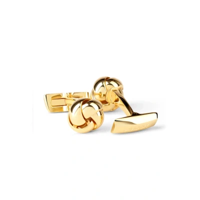 Abbildung von Davidoff Essentials KNOT Manschettenknopf goldcoloured, Herren, Größe: One Size, Gold coloured
