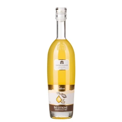 Abbildung von Unterthurner Noblesse Bio Zitrone Likör 0,5 Liter 28% Vol.