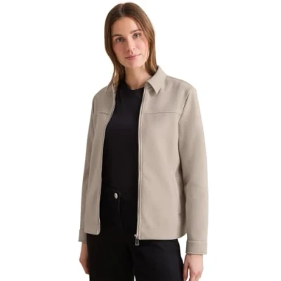 Abbildung von CECIL Damen B212559 Jacke mit Hemdkragen, Desert beige Melange, XXL
