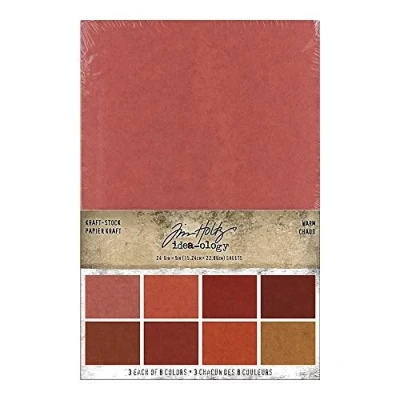 Abbildung von Idea ology Tim Holtz Kraft Stock Stack Warm (TH94112)