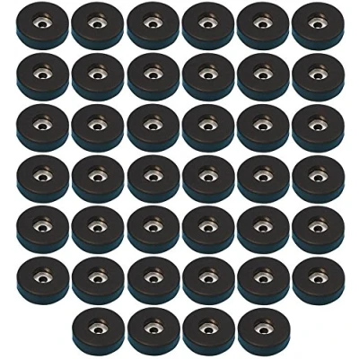 Abbildung von Adam Hall Hardware 4906 M40 AH 40er Set Gummifuß 38 x 10 mm schwarz im Beutel