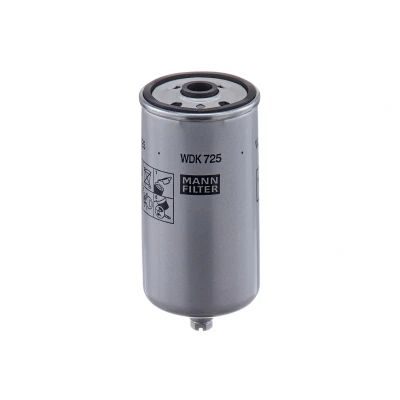 Abbildung von MANN FILTER WDK 725 Kraftstofffilter Anschraubfilter MAN: L 2000, G 90, F 9