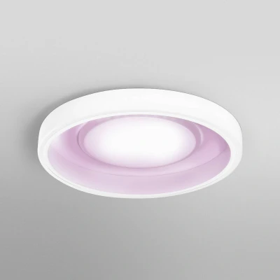 Abbildung von LEDVANCE SMART+ ORBIS WiFi Deckenleuchte Claria, 32W, 4200lm, 490mm, regulierbares Weißlicht (2700K 6500K) &amp; 16 Mio. Farben, dimmbar, steuerbar per App, kompatibel mit Amazon, Google und Co., IP20