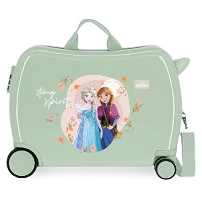 Abbildung von Disney Strong Spirit Green Kinderkoffer 50 x 39 20 cm starres ABS seitliches Zahlenschloss 34 l 1,8 kg 4 Rollen Handgepäck