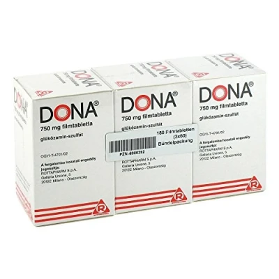 Abbildung von DONA 750 mg Filmtabletten Reimport 180 St