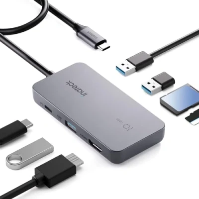 Abbildung von Inateck Laptop Dockingstation 7 in 1 USB C Hub, 4 K HDMI, 3.2 Gen 2