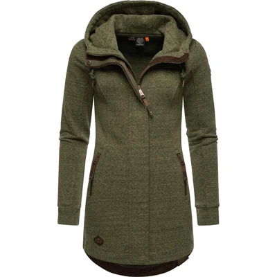 Abbildung von Ragwear Letty INTL Sweatjacke, Damen, Größe: 3XL, Olive