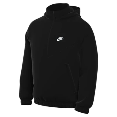 Abbildung von Nike Sportswear M NK CLUB WVN Track JKT UL Leichte Jacke, Herren, Größe: Small, Black/white