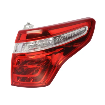 Abbildung von ABAKUS 552 1931R UE Rückleuchte rechts äusserer Teil PY21W, P21/5W Rot ohne Lampenträger, Glühlampe CITROËN: C4 Picasso 1