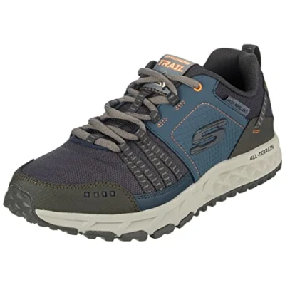 Abbildung von Skechers Herren Fluchtplan Oxford, Marineblau/Orange, 47 EU