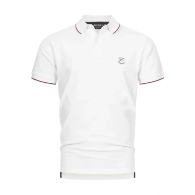 Abbildung von Indicode Jeans Wallo Poloshirt, Herren, Größe: Small, Offwhite