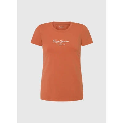 Abbildung von Pepe Jeans T Shirt &quot;NEW VIRGINIA&quot;, mit Logo Print