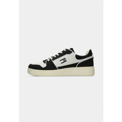 Abbildung von Tommy Jeans Retro Basket Sneaker low, Herren, Größe: 44, Black Schuhe