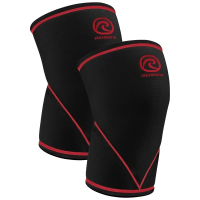 Abbildung von Rehband RX Original V Knee Sleeve 7mm Kniebandage Gewichtheben
