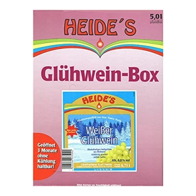 Abbildung von Weißer Glühwein 9,5% Alc, 5 Liter