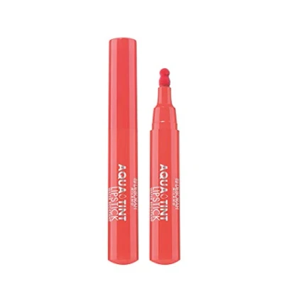 Abbildung von Deborah Milano Aqua Tint Lipstick mit Aloe Vera, langanhaltende Lippenfarbe, Nr. 03 Coral, wasserfest, feuchtigkeitsspendend und glänzend, verleiht weiche seidige Lippen, 2,5 g