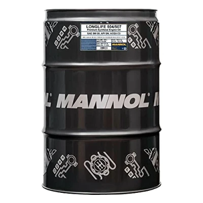 Abbildung von 208 Liter Fass, MANNOL 7715 Longlife 5W 30 Motoröl Freigabe 504/507