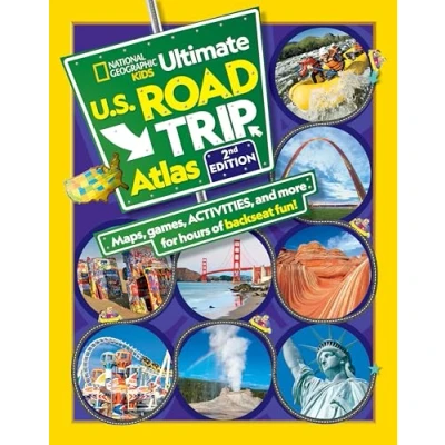 Abbildung von National Geographic Kids Ultimate U.S. Road Trip Atlas, 2nd Edition: Maps, Games, Activities, and More for Hours of Backseat Fun!