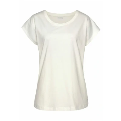 Abbildung von Lascana Nachtwäsche Shirt, Damen, Größe: 32/34, Ecru