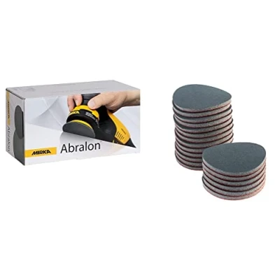 Abbildung von Mirka Abralon Schleifscheibe Polierscheibe Ø 77mm Klett 4000 Körnung, 20/Pack, zum Schleifen und Polieren von Lack, Holz, Plastik