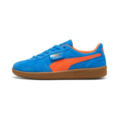 Abbildung von Puma Palermo Sneakers Unisex Schuhe Mit Colorful Hyperlink Blue/Flame Flicker/Gum Größe: 40