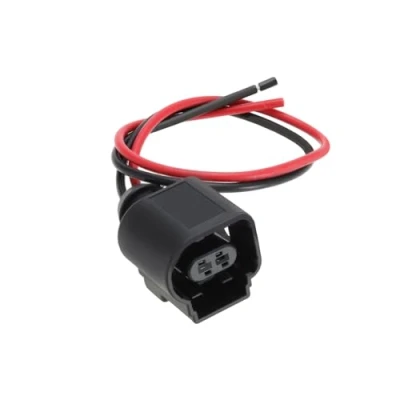 Abbildung von Create idea 1stk 2 poliger Kfz Reparaturstecker Kabelbaumstecker 8K0973702 Kompatibel mit Volkswagen, Audi, Seat, Skoda