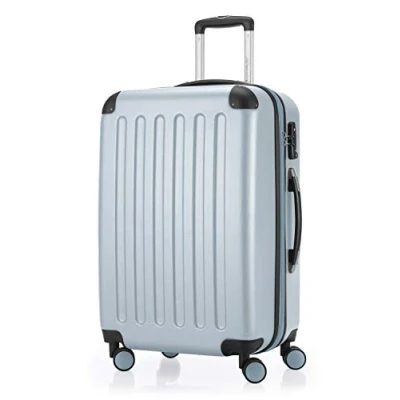 Abbildung von HAUPTSTADTKOFFER SPREE Hartschalen Koffer Trolley Rollkoffer Reisekoffer, 4 Doppel Rollen, 65 cm, 74 L, Pool Blue