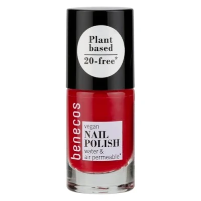 Abbildung von benecos Nail Polish 20FREE wasserdurchlässig 5ml vintage red
