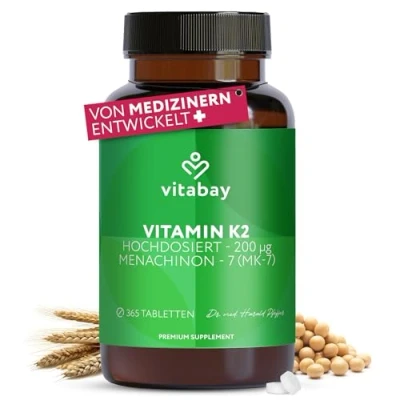 Abbildung von Vitabay Vitamin K2 200 µg 365 St