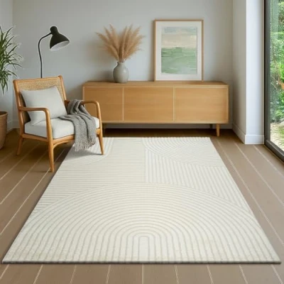 Abbildung von the carpet Teppich &quot;Elio 2252&quot;, rechteckig, moderner Wohnzimmer hohe Flordichte