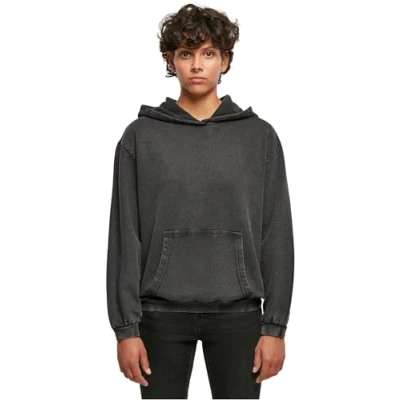 Abbildung von Build Your Brand Kapuzenpullover Ladies&#039; Acid Washed Oversize Hoody XS bis 5XL