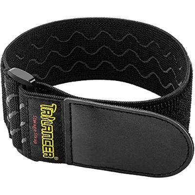 Abbildung von Trilancer Elastische Gurtbänder(8er Pack) 46 x5cm, Aufbewahrungsgurte mit Klettverschlüssen, Packriemen für Fahrrad, Wohnmobil, Garten, Klettgurte zur Organisation Ihrer Verlängerungskabel, Schläuche…
