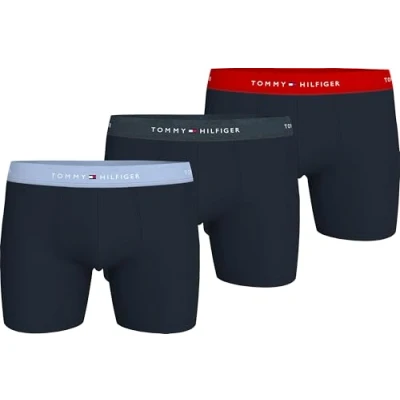 Abbildung von Tommy Hilfiger 3 PACK Panties, Herren, Größe: Small, Swt blu mil den prim red