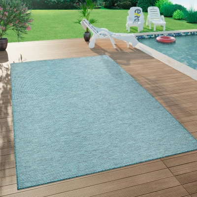 Abbildung von Paco Home Teppich &quot;Sonset&quot;, rechteckig, Flachgewebe, meliert, In und Outdoor geeignet, Wohnzimmer