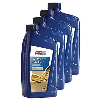 Abbildung von EUROLUB 4X Motoröl 10W 60 Racing Gt2 Benzin Diesel Benzinmotor Dieselmotor Motor Motoren Öl Engine Oil 1L
