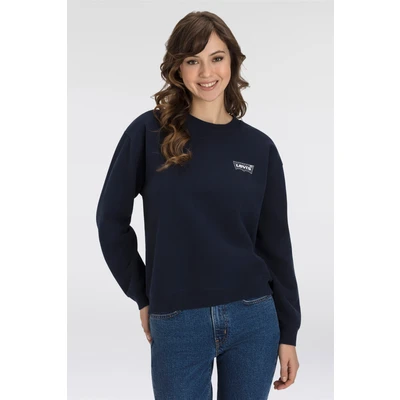 Abbildung von Levi&#039;s® Sweatshirt GR EVERYDAY CREW BLUES mit Logoprint