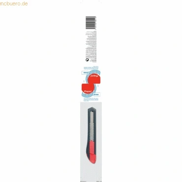 Abbildung von 20 x Maped Cutter Start Kunststoff 18mm grau rot im Etui