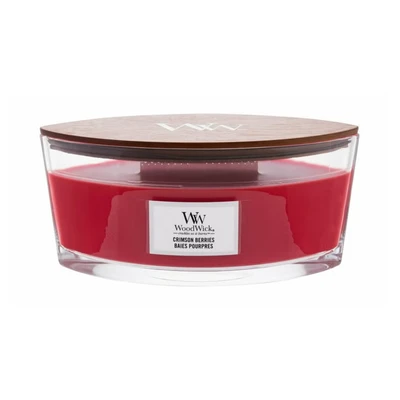 Abbildung von Woodwick Ellipse Crimson Berries Duftkerze, Größe: 454 g,