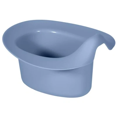 Abbildung von Kindsgut Abhaltetöpfchen für Babys, Babytopf WC/Klo, hochwertige Qualität und dezente Farben, abhalten windelfrei, Taubenblau