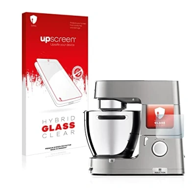 Abbildung von upscreen Schutzglas für Kenwood KCL 95 cooking chef XL. Schutzfolie, Glas Folie [Klar, 9H Panzerschutz, Anti Fingerprint]