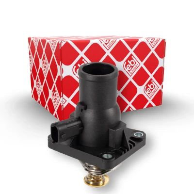Abbildung von FEBI BILSTEIN 39144 Kühlwasserthermostat 105 mit Dichtring Kunststoff OPEL: Astra J GTC