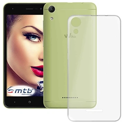 Abbildung von mtb more energy® Schutz Hülle Clear &amp; Slim für Wiko Lenny 4 (5.0&#039;&#039;) transparent flexibel TPU Silikon Case Cover Tasche