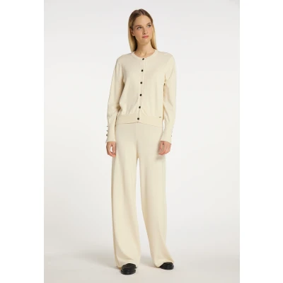 Abbildung von DREIMASTER Klassik Women&#039;s Cardigan XL/XXL / Off White 72% Viskose 28% Nylon