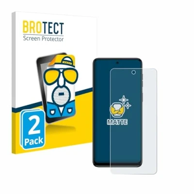 Abbildung von BROTECT Entspiegelungs Schutzfolie für Motorola Moto G54 (2 Stück) Matte Displayschutz Folie, Anti Reflex, Fingerprint