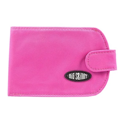 Abbildung von Big Skinny Taxicat Damen Geldbörse mit 25 Fächern für bis zu Karten, Fuchsia