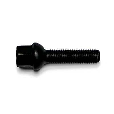 Abbildung von H&amp;R Radschraube Kugelbund R12 M12x1.50 Länge 43mm Schwarz (z.B. kompatibel mit Mercedes)